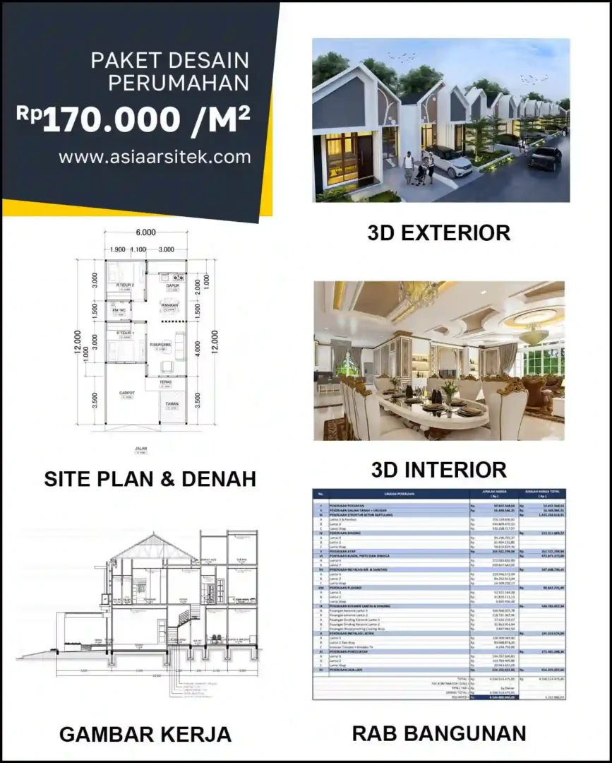 Jasa Arsitek Rumah di Kalimulya harga arsitek rumah