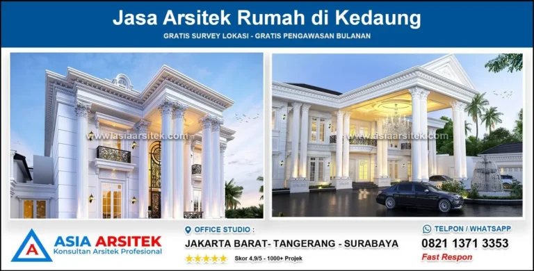 Jasa Arsitek Rumah di Kedaung