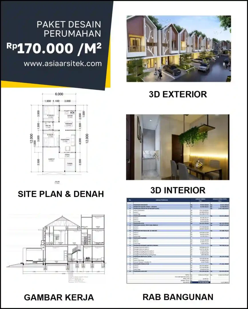 Jasa Arsitek Rumah di Kedaung harga arsitek rumah