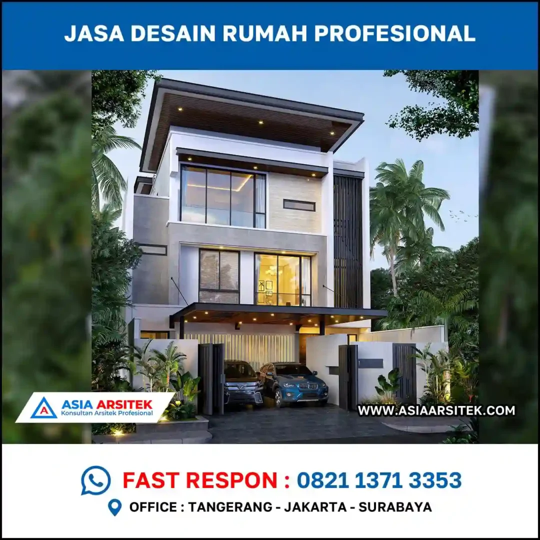 Jasa Arsitek Rumah di Kedaung modern