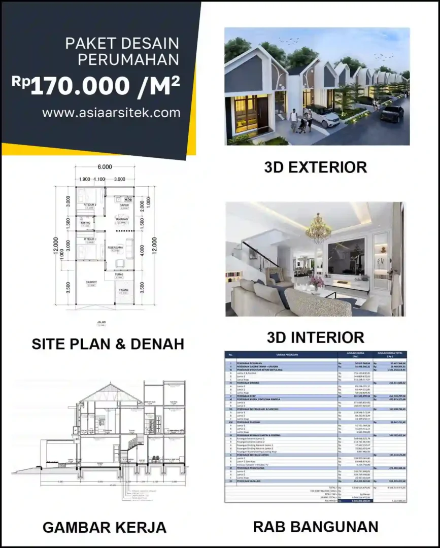 Jasa Arsitek Rumah di Kranji