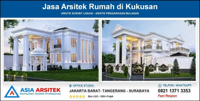 Jasa Arsitek Rumah di Kukusan