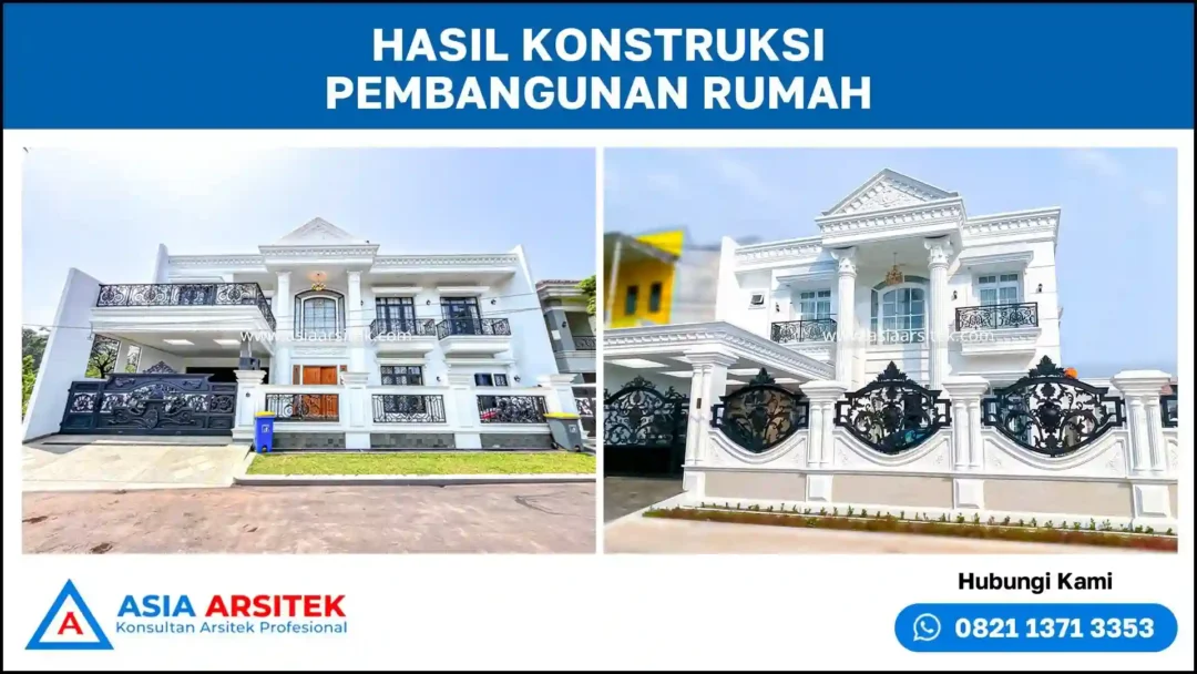 Jasa Arsitek Rumah di Kukusan realisasi desain rumah