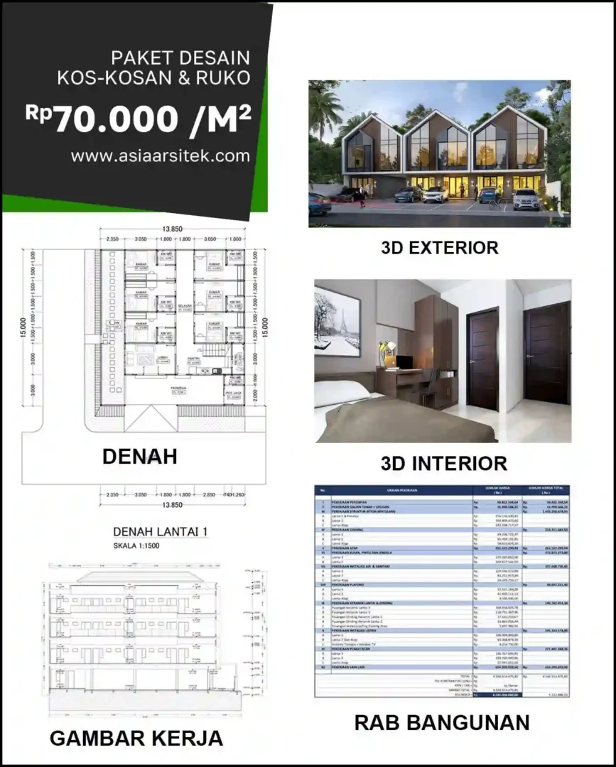 Jasa Arsitek Rumah di Marga Jaya