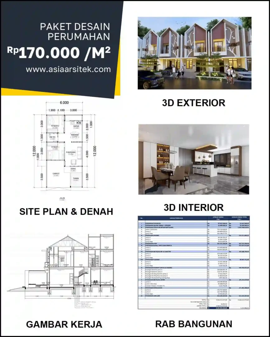 Jasa Arsitek Rumah di Marga Jaya