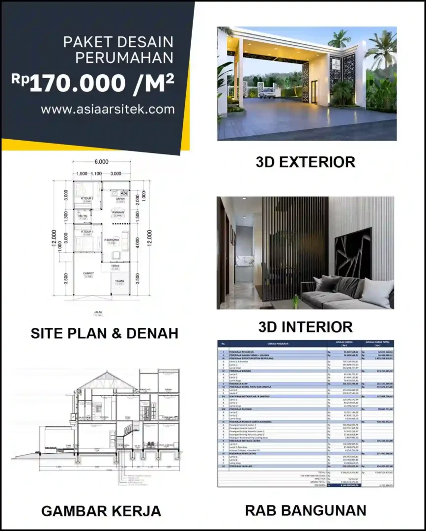 Jasa Arsitek Rumah di Mustikasari