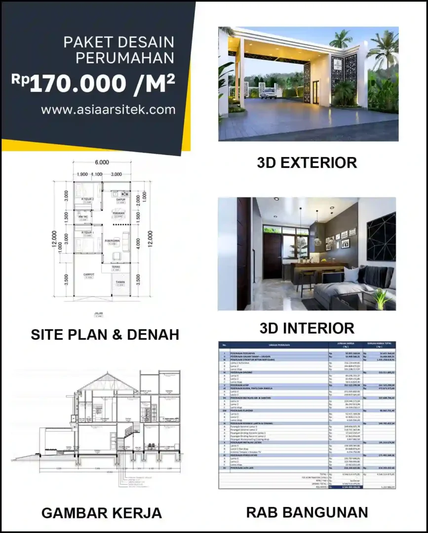 Jasa Arsitek Rumah di Pejuang