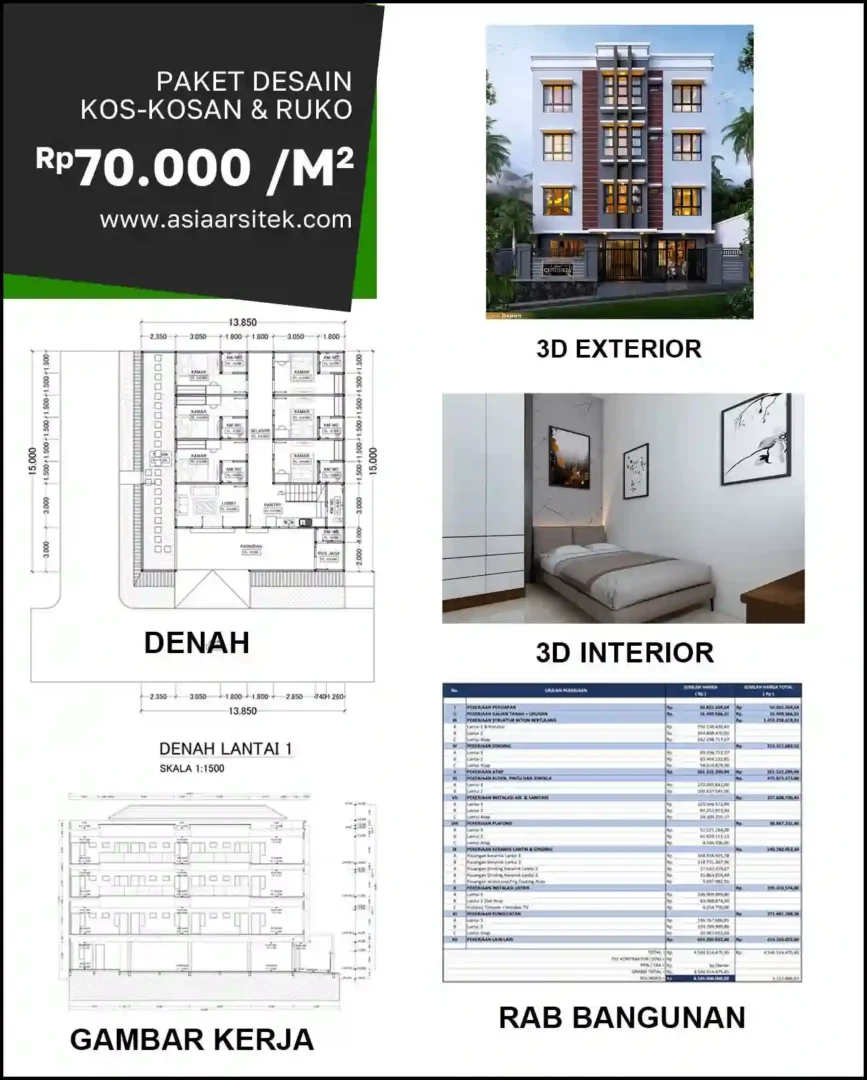 Jasa Arsitek Rumah di Pengasinan