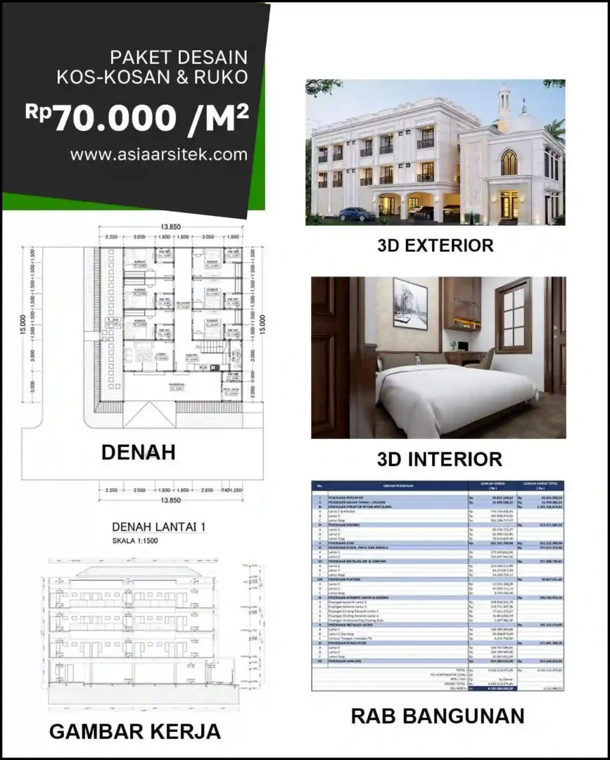 Jasa Arsitek Rumah di Perwira