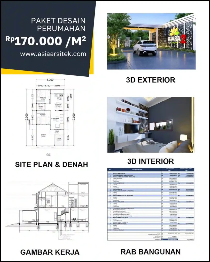 Jasa Arsitek Rumah di Perwira