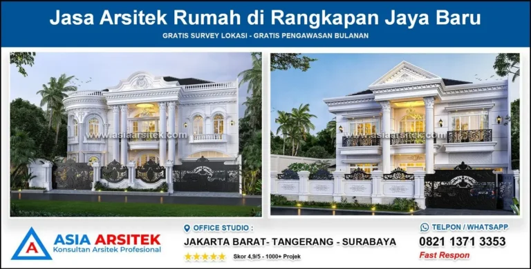 Jasa Arsitek Rumah di Rangkapan Jaya Baru