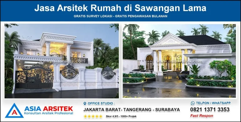 Jasa Arsitek Rumah di Sawangan Lama