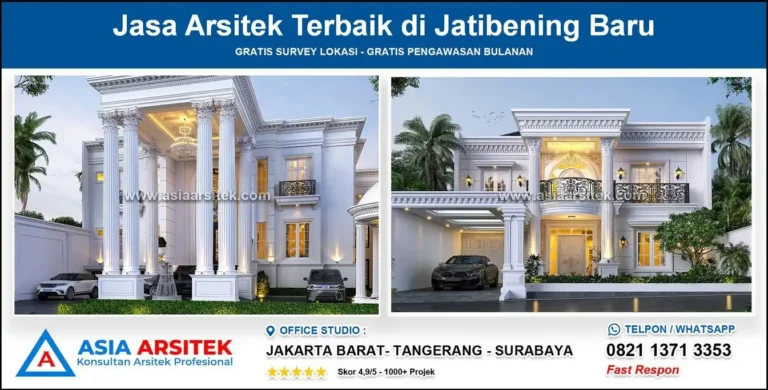Jasa Arsitek Terbaik di Jatibening Baru