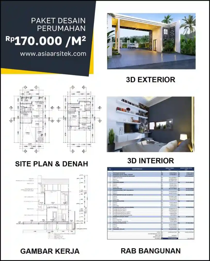 Jasa Bangun Rumah di Baktijaya harga arsitek rumah