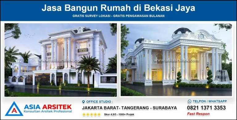 Jasa Gambar Rumah di Bekasi Jaya
