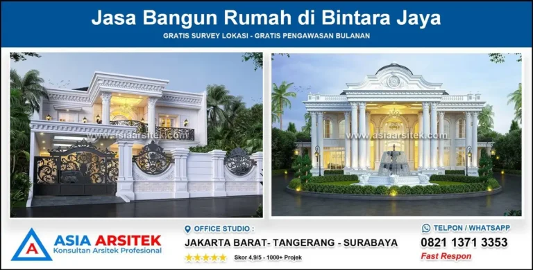 Jasa Gambar Rumah di Bintara Jaya