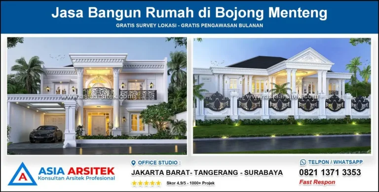 Jasa Gambar Rumah di Bojong Menteng