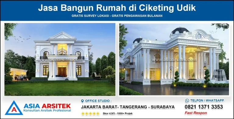 Jasa Gambar Rumah di Ciketing Udik