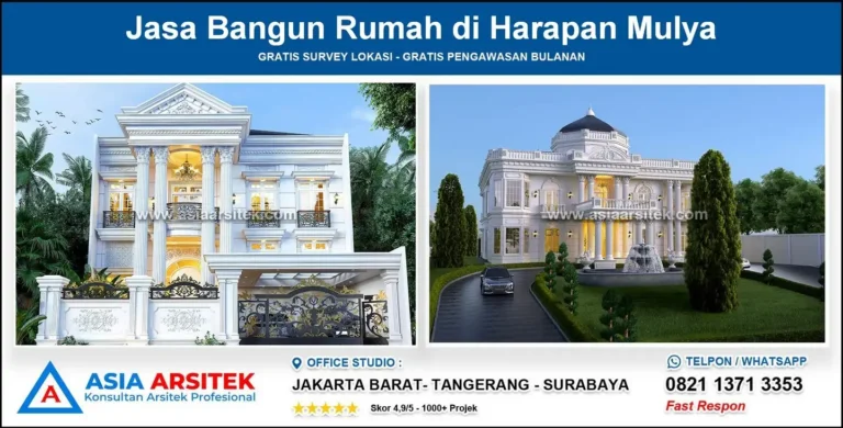 Jasa Gambar Rumah di Harapan Mulya