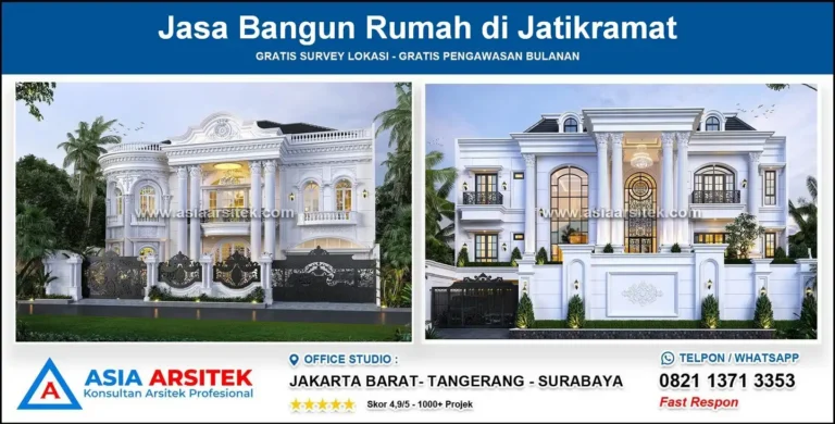 Jasa Gambar Rumah di Jatikramat