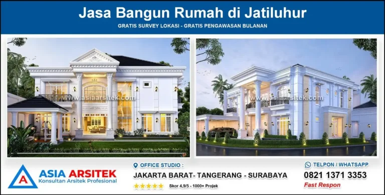 Jasa Gambar Rumah di Jatiluhur