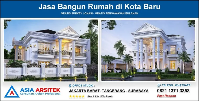 Jasa Gambar Rumah di Kota Baru