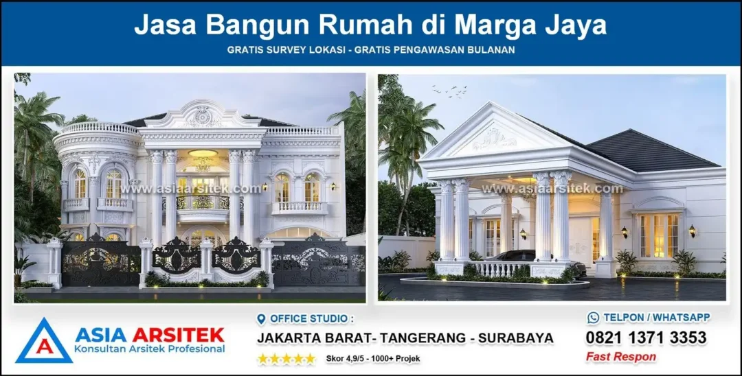 Jasa Gambar Rumah di Marga Jaya