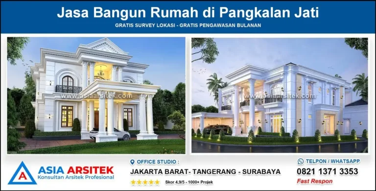 Jasa Bangun Rumah di Pangkalan Jati