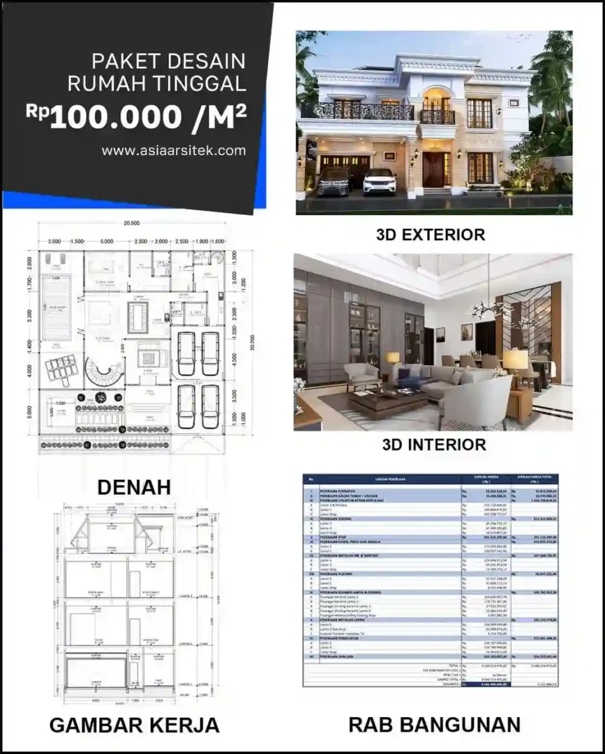 Jasa Bangun Rumah di Pasir Putih harga bangun rumah