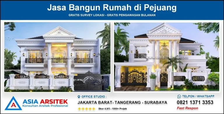 Jasa Gambar Rumah di Pejuang