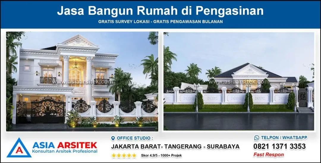 Jasa Bangun Rumah di Pengasinan