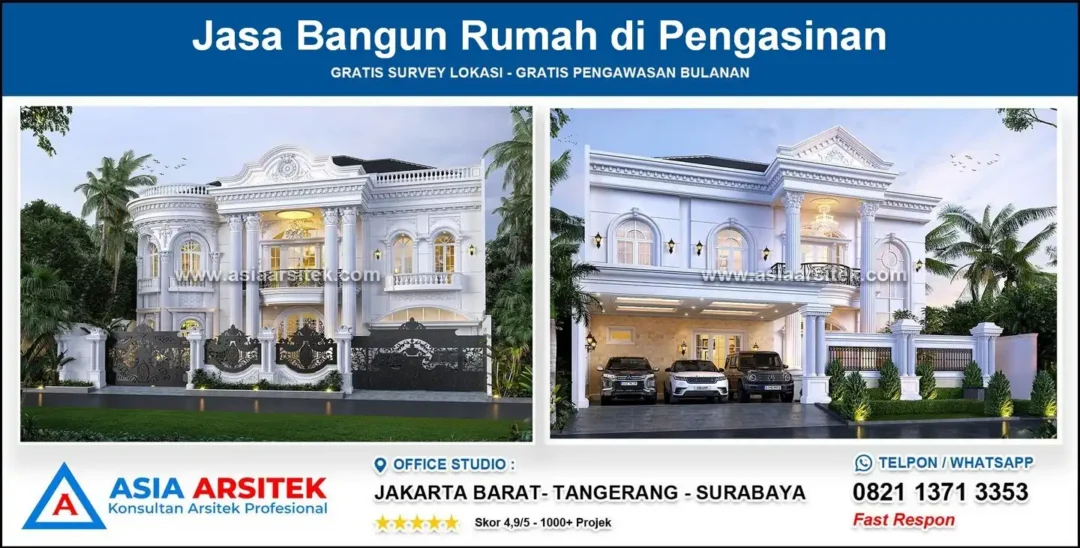 Jasa Gambar Rumah di Pengasinan