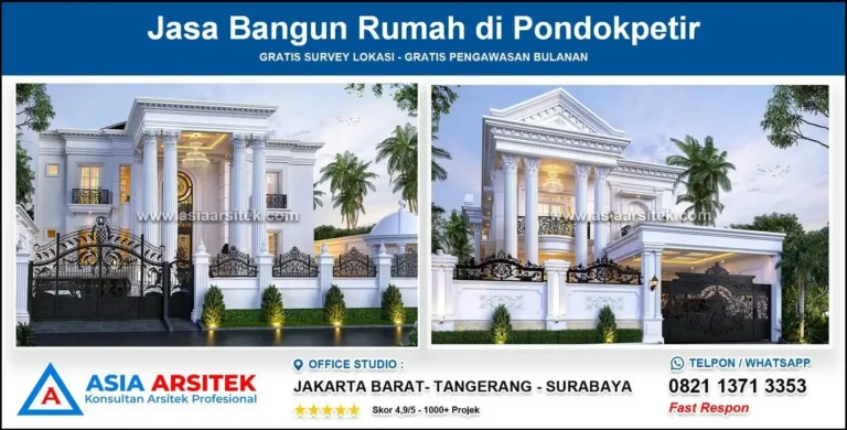 Jasa Bangun Rumah di Pondokpetir