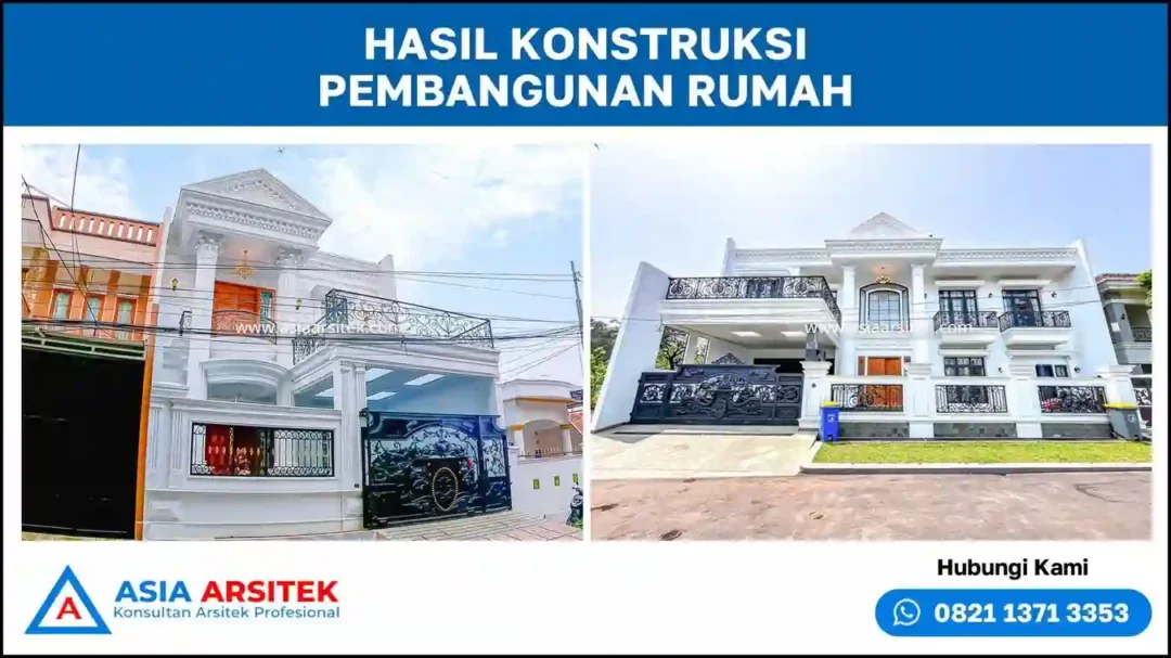 Jasa Bangun Rumah di Pondokpetir realisasi desain rumah