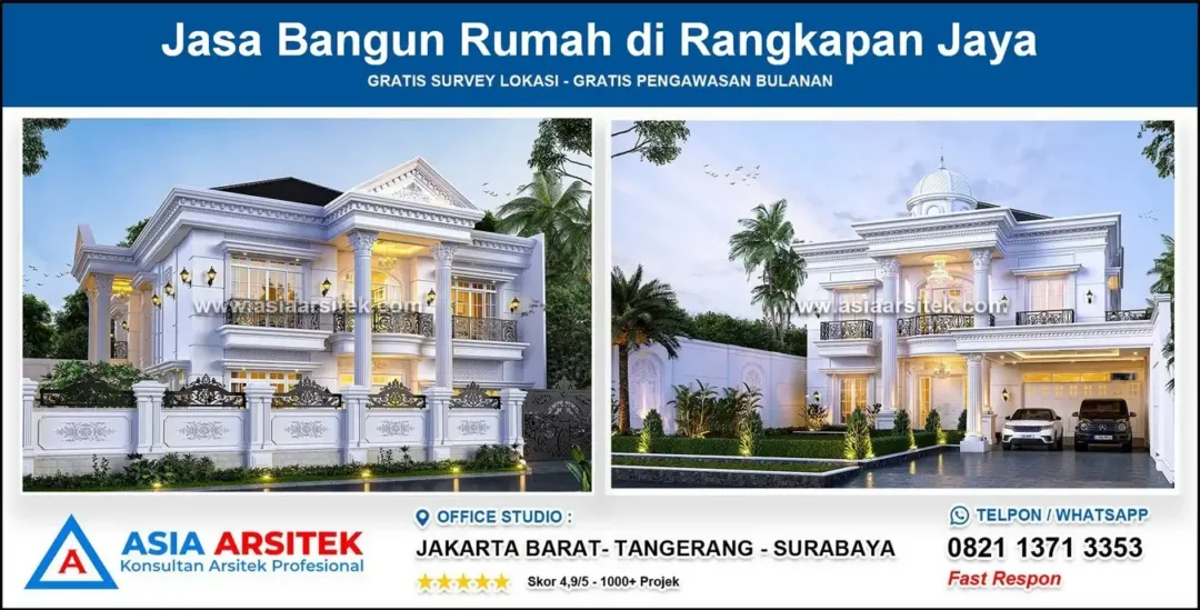 Jasa Bangun Rumah di Rangkapan Jaya