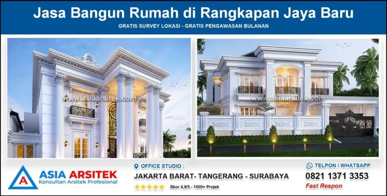 Jasa Bangun Rumah di Rangkapan Jaya Baru