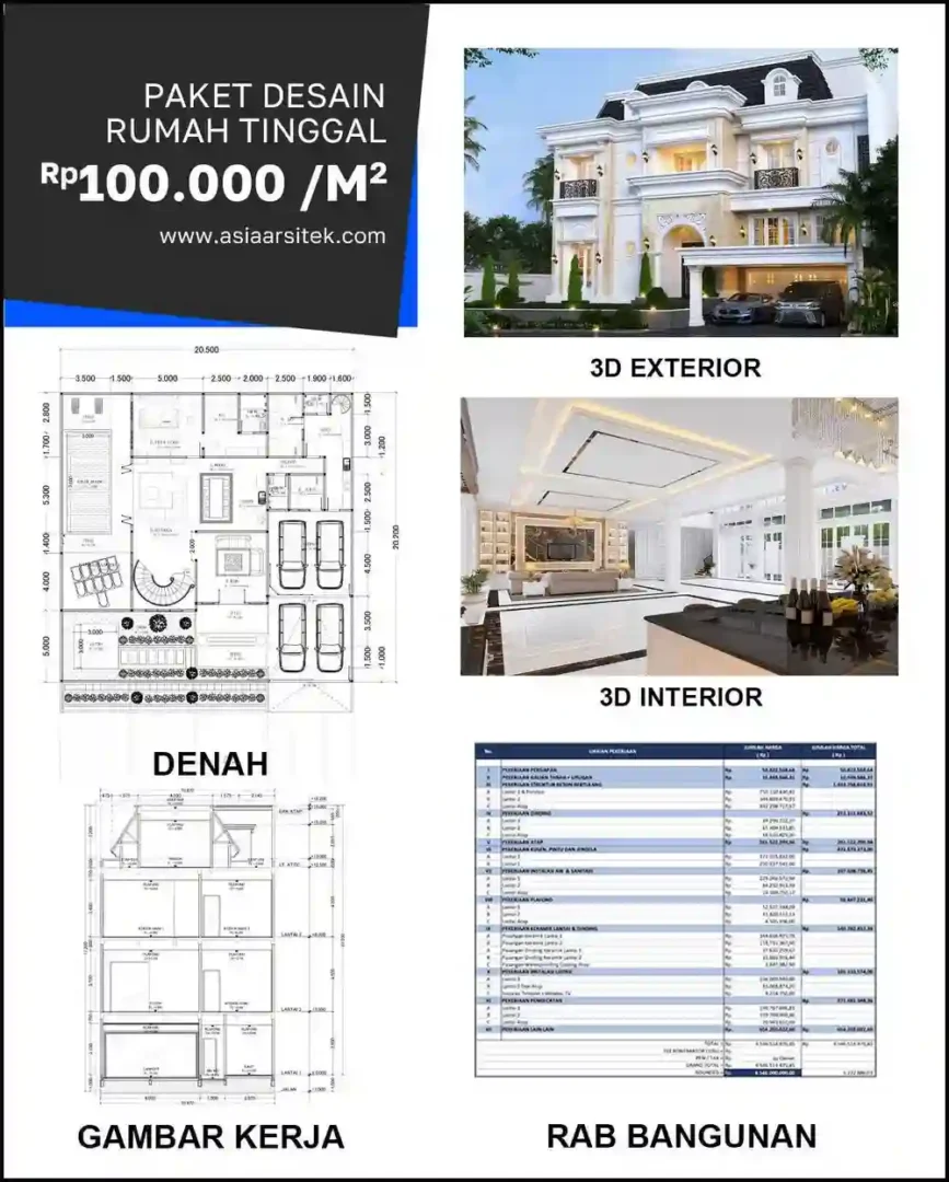 Jasa Bangun Rumah di Rangkapan Jaya Baru harga bangun rumah