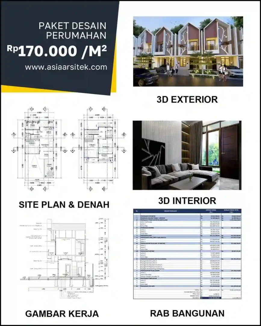 Jasa Bangun Rumah di Rangkapan Jaya Baru harga bangun rumah