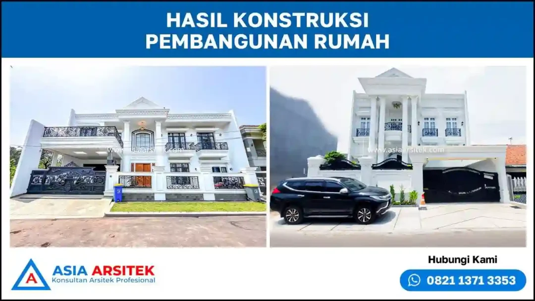 Jasa Bangun Rumah di Rangkapan Jaya Baru realisasi desain rumah