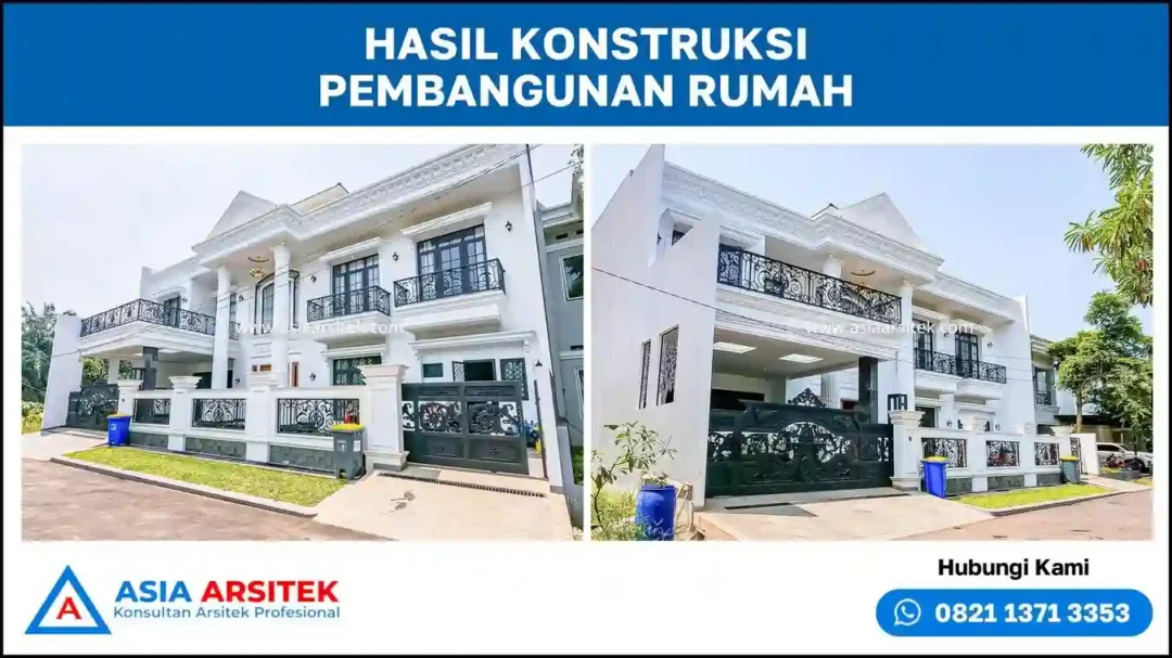 Jasa Bangun Rumah di Rangkapan Jaya realisasi desain rumah