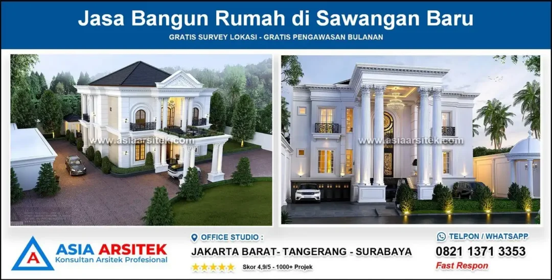 Jasa Bangun Rumah di Sawangan Baru