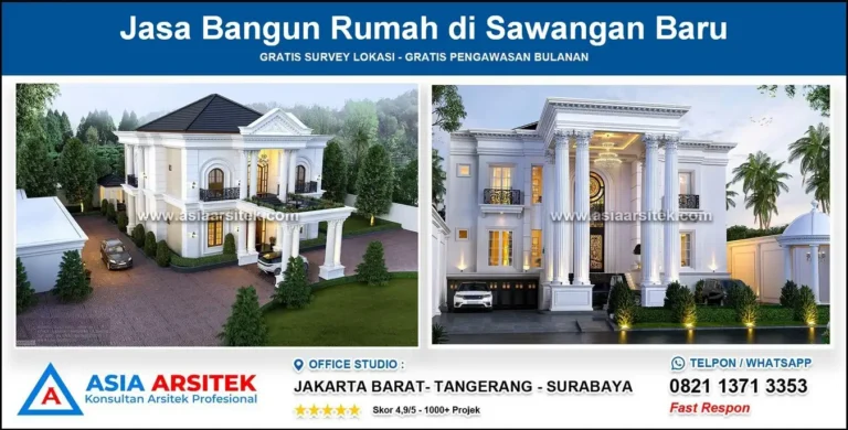Jasa Bangun Rumah di Sawangan Baru