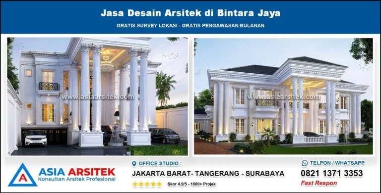 Jasa Desain Arsitek di Bintara Jaya