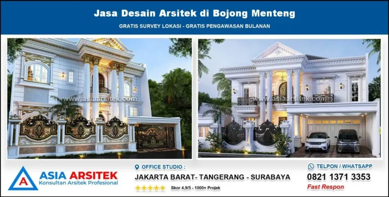 Jasa Desain Arsitek di Bojong Menteng