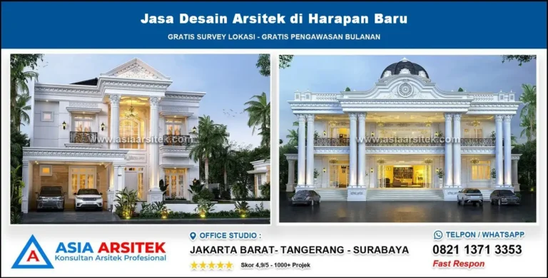 Jasa Desain Arsitek di Harapan Baru