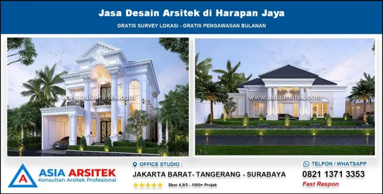 Jasa Desain Arsitek di Harapan Jaya
