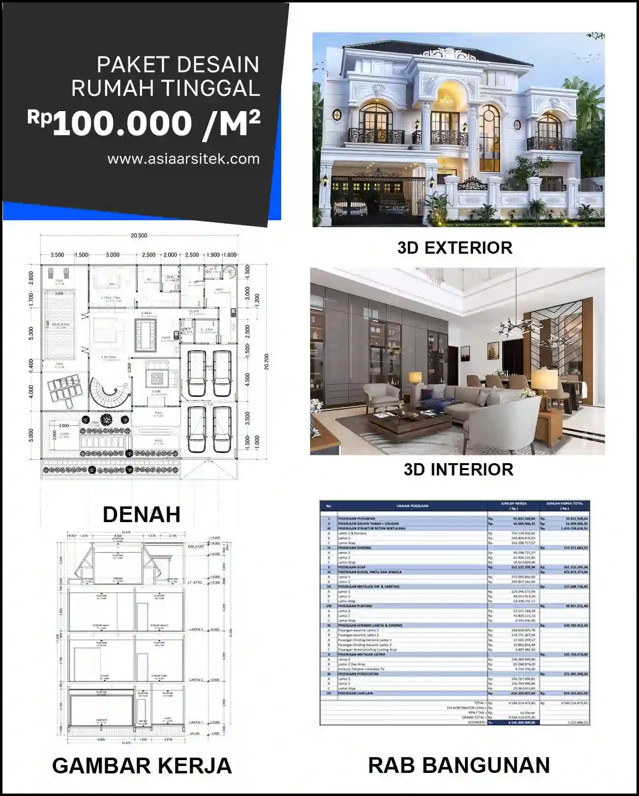 Jasa Desain Arsitek di Jatisampurna