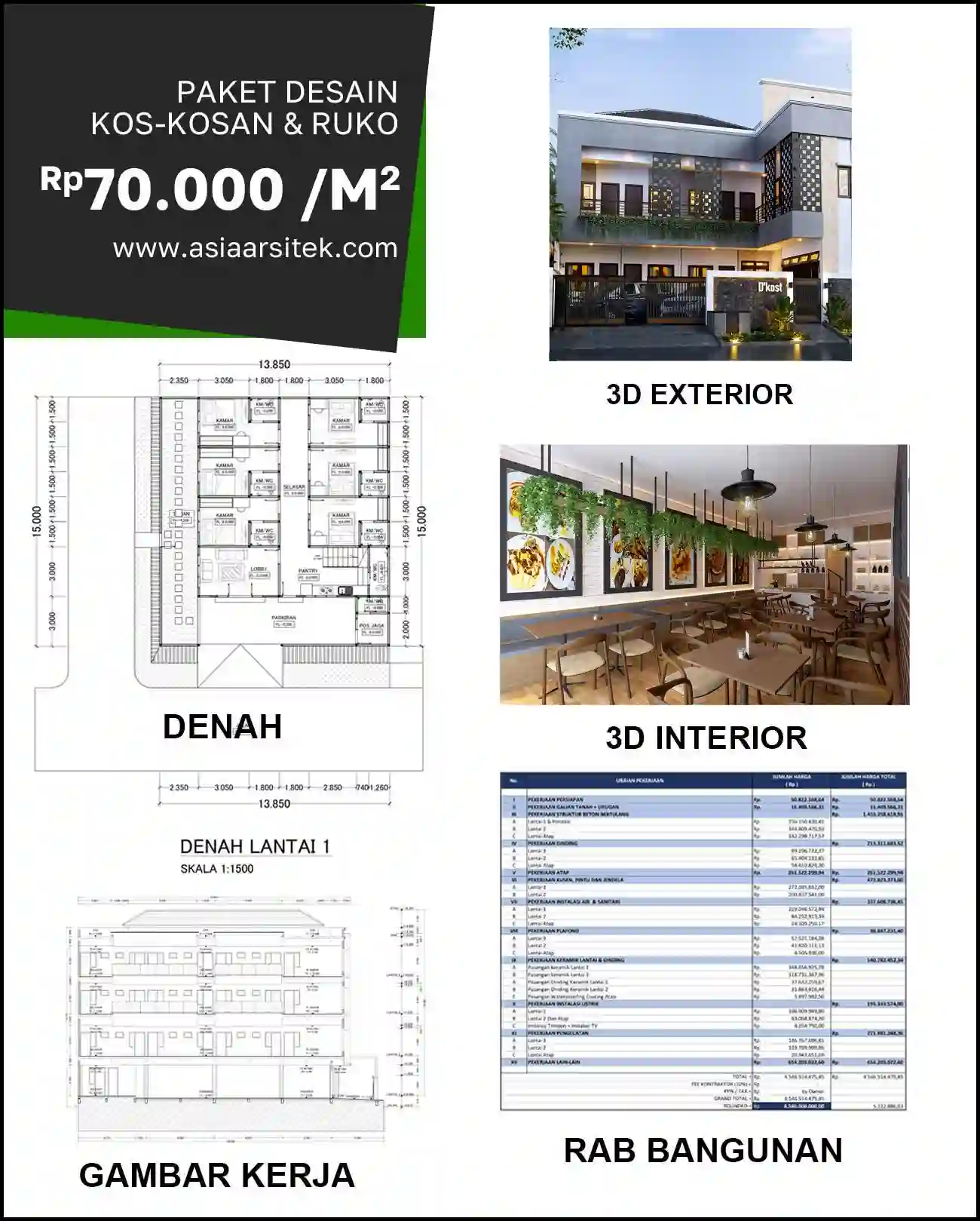 Jasa Desain Arsitek di Jatisampurna
