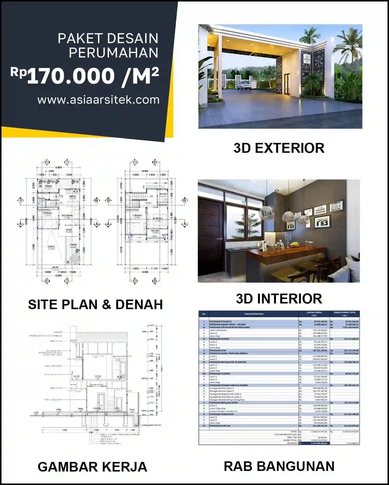 Jasa Desain Arsitek di Jatisampurna