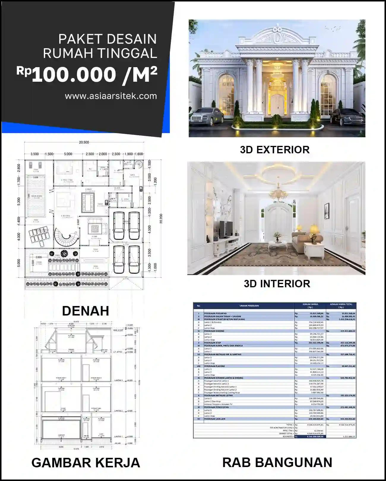 Jasa Desain Arsitek di Jakasetia